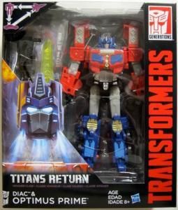 transformers generations titans return diac optimus prime
