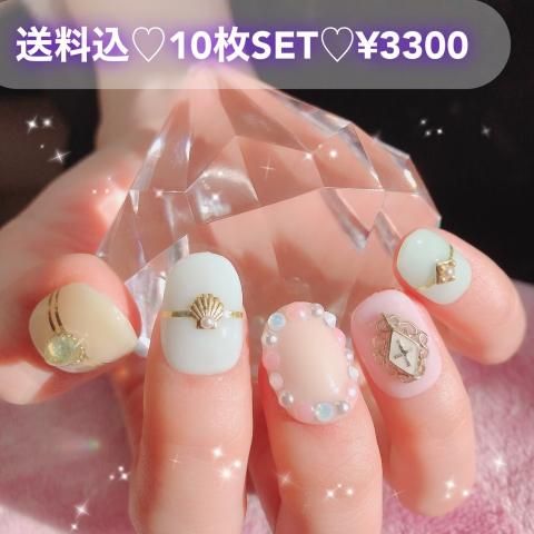 コロナウイルス感染症対策ネイルサロンmalvaの低価格帯のネイルチップ Nailsalon Malva Online Shop