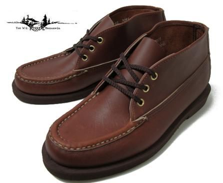 RUSSELL MOCCASIN - ラッセルモカシン カントリーチャッカ 7.0Dの+