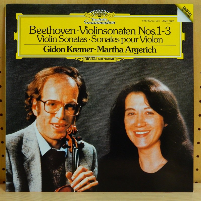 BEETHOVEN VIOLIN SONATAS GIDON KREMER MARTHA ARGERICH タイム