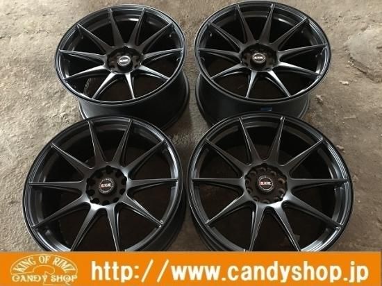 新品 19インチ8 5j10jセットマットブラックocw Wheels黒ドリフトスタンス Big Rims Candy Shop