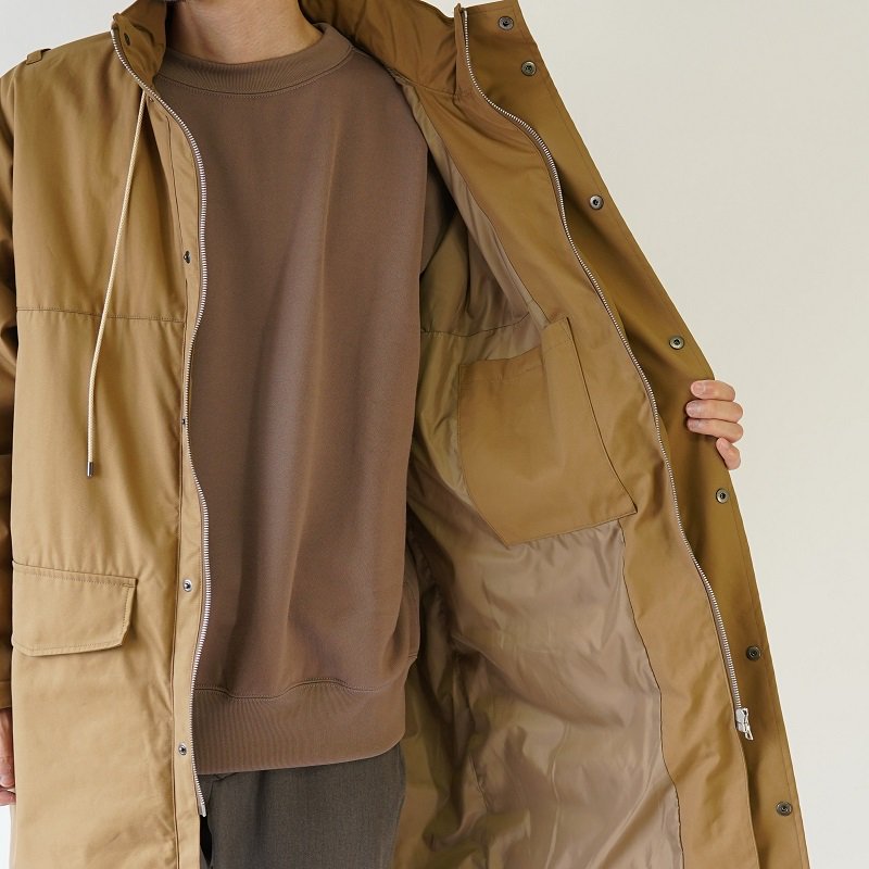 AURALEE - 未使用品 FINX POLYESTER HOODED COATの+spbgp44.ru