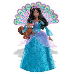 peacock princess barbie