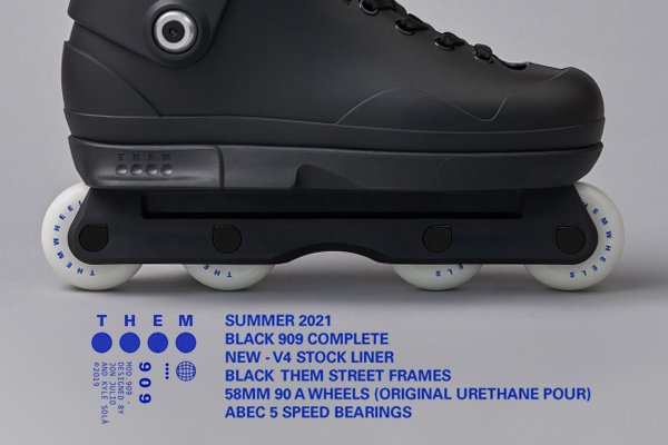 その他スポーツ その他 THEM 909 BK Comp - SVW for aggressive Inline skate