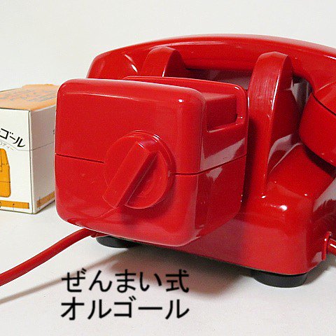 阪神タイガース　電話保留オルゴール(六甲おろし)ゼンマイ式　昭和レトロ
