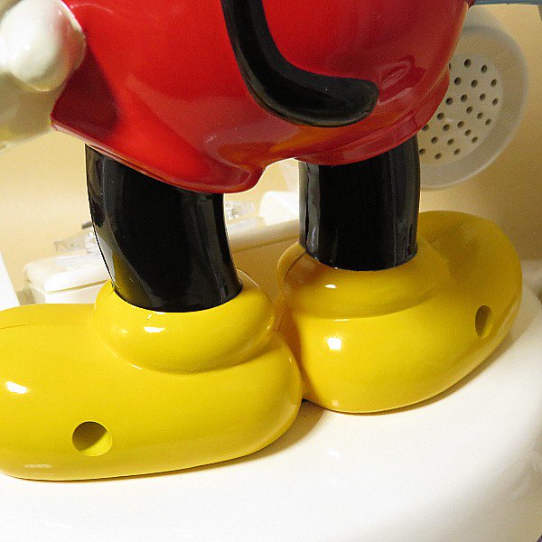 美品!!昭和レトロ【神田通信工業】（DK-641P）ミッキーマウス電話機　昭和59年　管Z6358