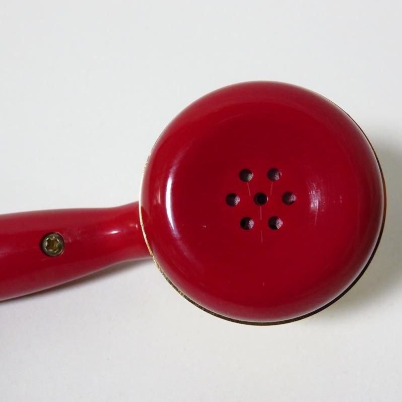 昔の電話が欲しいという方へ。赤電話プッシュ式ダイヤル回線モデル田村