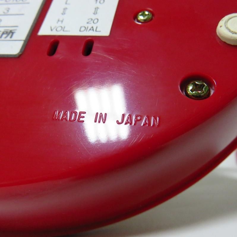 1973年製 田村電機製作所 赤電話 電話機671-A 貯金箱 1973年製 田村電機製作所 赤電話 電話機671-A 貯金箱