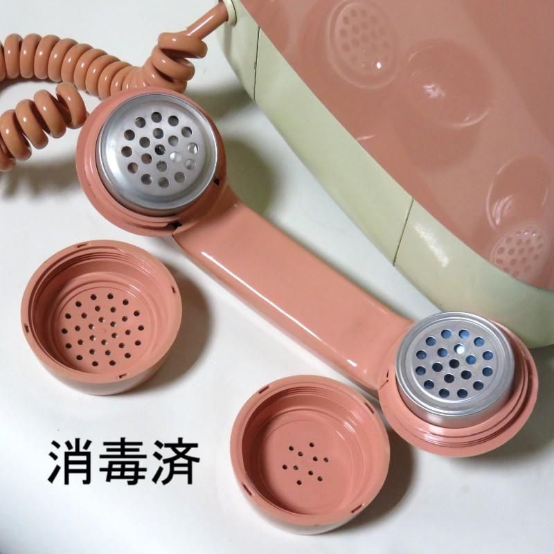 昭和遺産ピンク電話セール品NTTダイヤル回線で送信通信可能な