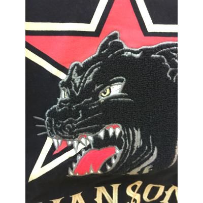 VANSON バンソン Black Panther 黒豹 ファイヤーパターン