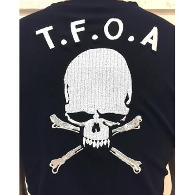 村田将五モデル＞七代目武装戦線 七代目ドクロ刺繍Tシャツ