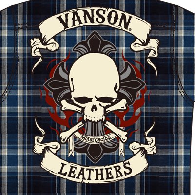 クローズ＆ＷＯＲＳＴ×ＶＡＮＳＯＮ＜藤代拓海モデル＞七代目武装戦線クロススカルボーン半袖チェックシャツ