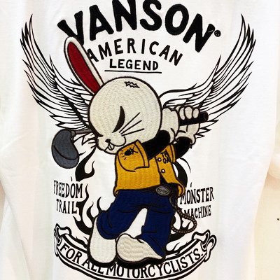 クローズＷＯＲＳＴ×ＶＡＮＳＯＮ　デスラビットゴルファー天竺半袖ポロシャツ