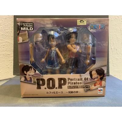 ワンピースフィギュア p o pルフィ エース 兄弟の絆 ワンピースフィギュア p o pルフィ エース 兄弟の絆