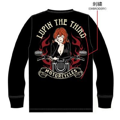 送料無料 ルパン三世 ライダー峰不二子 天竺ロンt 送料無料 ルパン三世 ライダー峰不二子 天竺ロンt