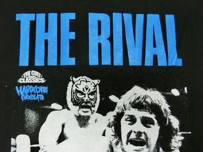 ハードコアチョコレート 初代タイガーマスク ｔｈｅ ｒｉｖａｌ ｏｎｅ ダイナマイトブラック ｔシャツ