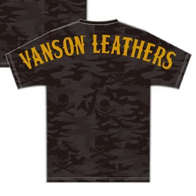 Vanson Rough Riders ポロシャツ XXL ブラック Vanson Rough Riders ポロシャツ XXL ブラック VANSON