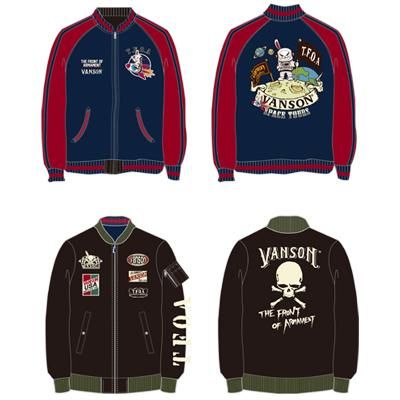 売れ筋商品 vanson✕レグルス クローズ＆ワースト T.F.O.A ジャケット