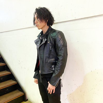 【送料無料】クローズ＆ＷＯＲＳＴ×レグルス　武田好誠モデル　ダブルレザーライダースジャケット