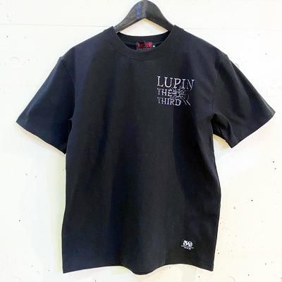 ルパン三世　エンボス加工　ルパン一味　ベア天竺　半袖Ｔシャツ