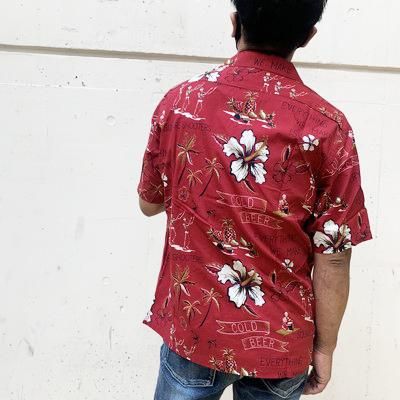 【schott】Random skull Hawaiian shirt schott（ショット）の「Schott(ショット) HAWAIIAN SHIRT RANDOM