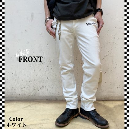 希少新品】OFF-WHITE 5ポケットカフ デニム パンツ | auriol-sa.com