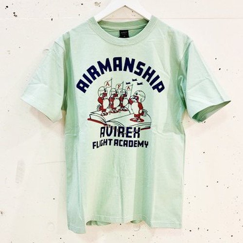 ＳＡＬＥ！４０％ＯＦＦ】【ＡＶＩＲＥＸ】【抗菌】アカデミー スーベニア Ｔシャツ／ＡＣＡＤＥＭＹ ＳＯＵＶＥＮＩＲ Ｔ－ＳＨＩＲＴ