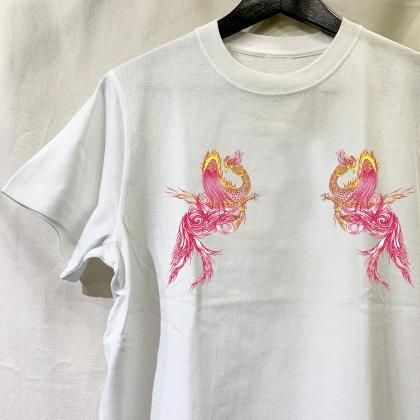 火の鳥　OK編　ホワイト　タイプB Tシャツ Sサイズ 予約・受注生産】【六無人】火の鳥 Tシャツ