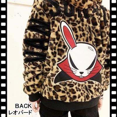 クローズWORST×VANSON デスラビット ファーZIP
