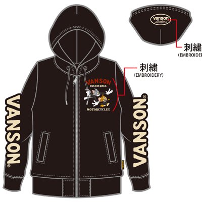 送料無料】ＶＡＮＳＯＮ×ＴＯＭ&ＪＥＲＲＹ トムとジェリー 裏毛Ｆ／Ｚ