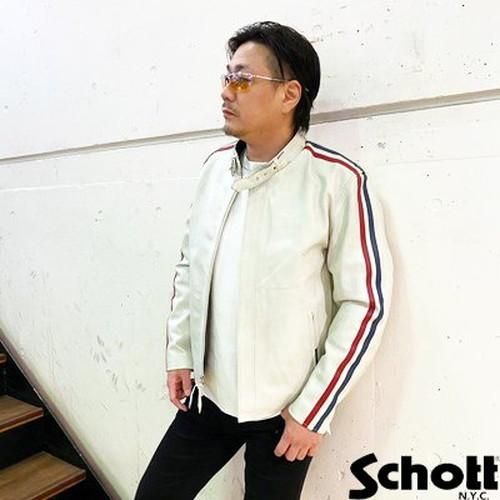 【送料無料】【Ｓｃｈｏｔｔ】クラシック　レーサー　ジャケット／ＳＣＨ－ＳＨＥＥＰ　ＣＬＡＳＳＩＣ　ＲＡＣＥＲ　ＪＫＴ