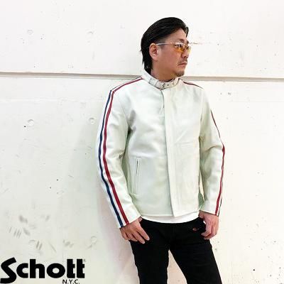 ジャケット/アウターschott クラシックレーサージャケット