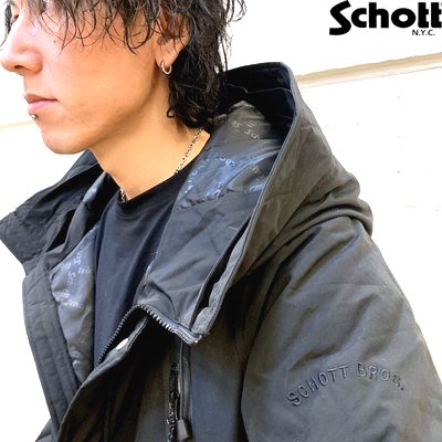 送料無料】【Ｓｃｈｏｔｔ】シュノーケル ダウン パーカー／ＳＣＨ