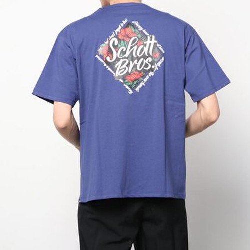 Ｓｃｈｏｔｔ】ＳＣＨ－ＦＬＯＷＥＲ ＲＨＯＭＢＵＳ Ｔシャツ