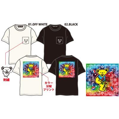 激レア　フルプリント 総柄Grateful Dead Tシャツ Lサイズ GRATEFUL DEAD（グレイトフル・デッド） 天竺