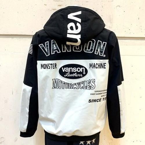 送料無料】VANSON 三層ストレッチパーカー