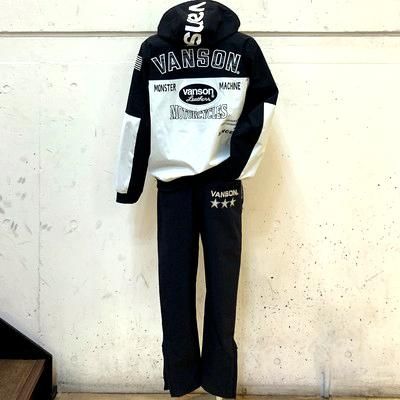 送料無料】VANSON 三層ストレッチパーカー