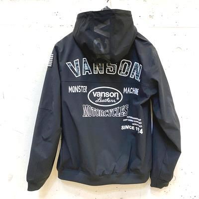 送料無料】VANSON 三層ストレッチパーカー