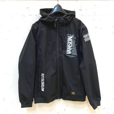 送料無料】VANSON 三層ストレッチパーカー