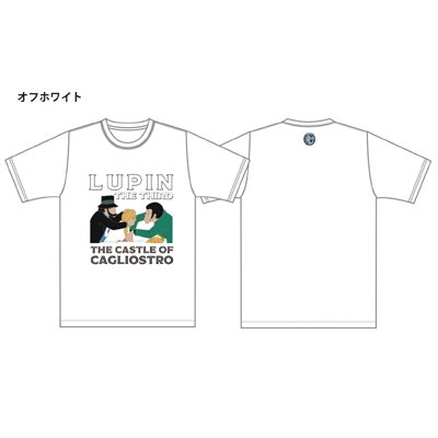 【入荷】ルパン三世　カリオストロの城　ルパン三世＆次元大介　半袖Ｔシャツ