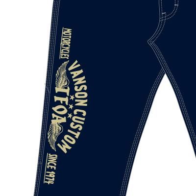 VANSON T.F.O.Aデスラビット刺繍デニム 34サイズ 楽天市場】バンソン クローズワーストコラボ バイカーズデス