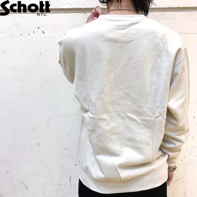 【Ｓｃｈｏｔｔ】「Ｓｃｈｏｔｔ　ＣＡＲＤ」プリント　スウェットシャツ