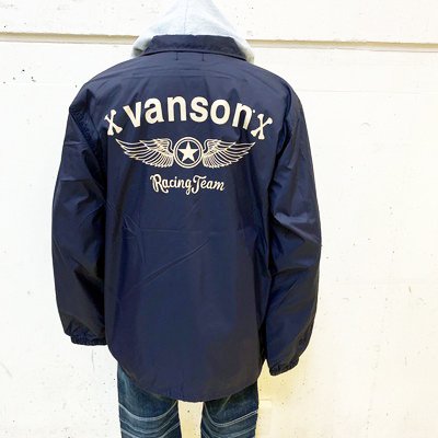 ＶＡＮＳＯＮ　バンソン ナイロン コーチジャケット