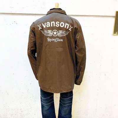 ＶＡＮＳＯＮ　バンソン ナイロン コーチジャケット