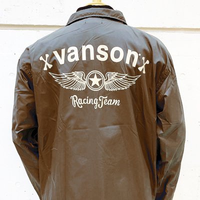 ＶＡＮＳＯＮ バンソン ナイロン コーチジャケット