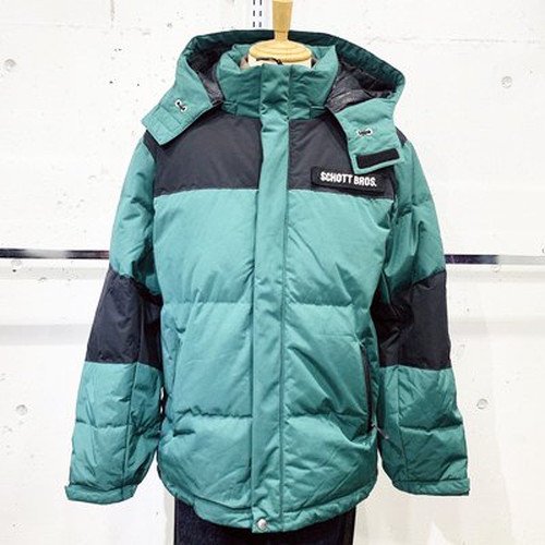 【送料無料】【Ｓｃｈｏｔｔ】ＣＬＡＳＳＩＣ　２－ＴＯＮＥ　ＤＯＷＮ　ＪＡＣＫＥＴ