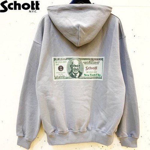 【Ｓｃｈｏｔｔ】ＨＯＯＤＥＤ　ＳＷＥＡＴ　’１１０ｔｈ．　Ｎｏｔｅ’／’１１０周年紙幣'パーカー