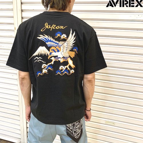 【ＳＡＬＥ！３０％ＯＦＦ】【ＡＶＩＲＥＸ】ＳＯＵＶＥＮＩＲ　ＰＯＣＫＥＴ　ＳＨＯＲＴ　ＳＬＥＥＶＥ　Ｔ－ＳＨＩＲＴ／スーベニア　ポケット　Ｔシャツ