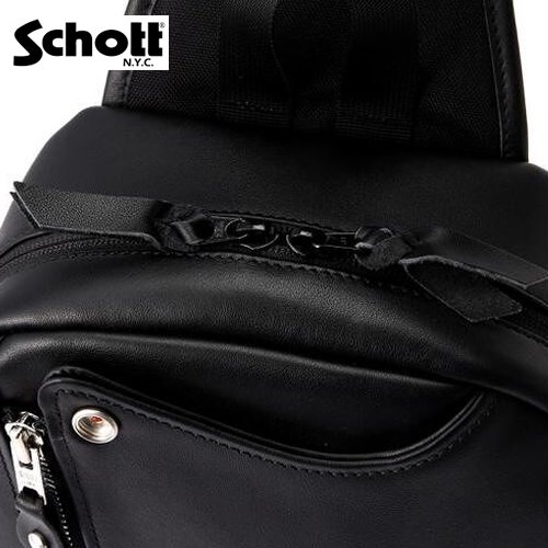 【送料無料】【Ｓｃｈｏｔｔ】ＲＩＤＥＲＳ　ＳＬＩＮＧ　ＢＡＧ／ライダース スリングバッグ