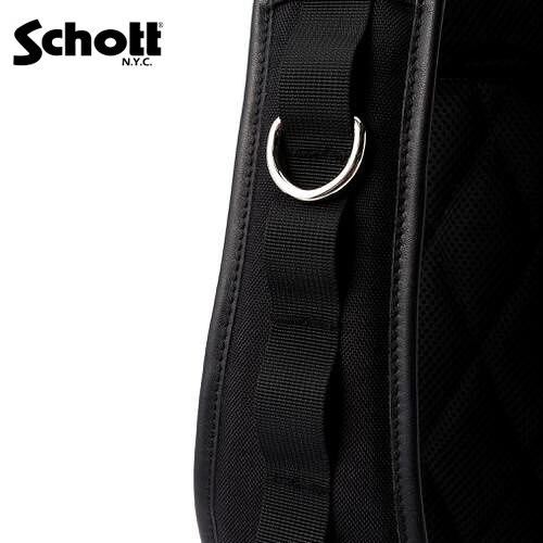 【送料無料】【Ｓｃｈｏｔｔ】ＲＩＤＥＲＳ　ＳＬＩＮＧ　ＢＡＧ／ライダース スリングバッグ